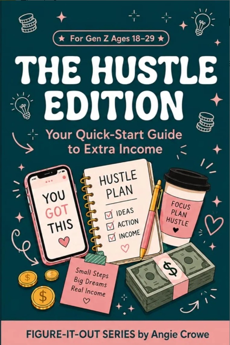 Cover of The Hustle Edition by Angie Crowe